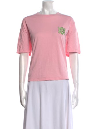 Loewe Paula's Ibiza Graphic Print Crew Neck T-Shirt