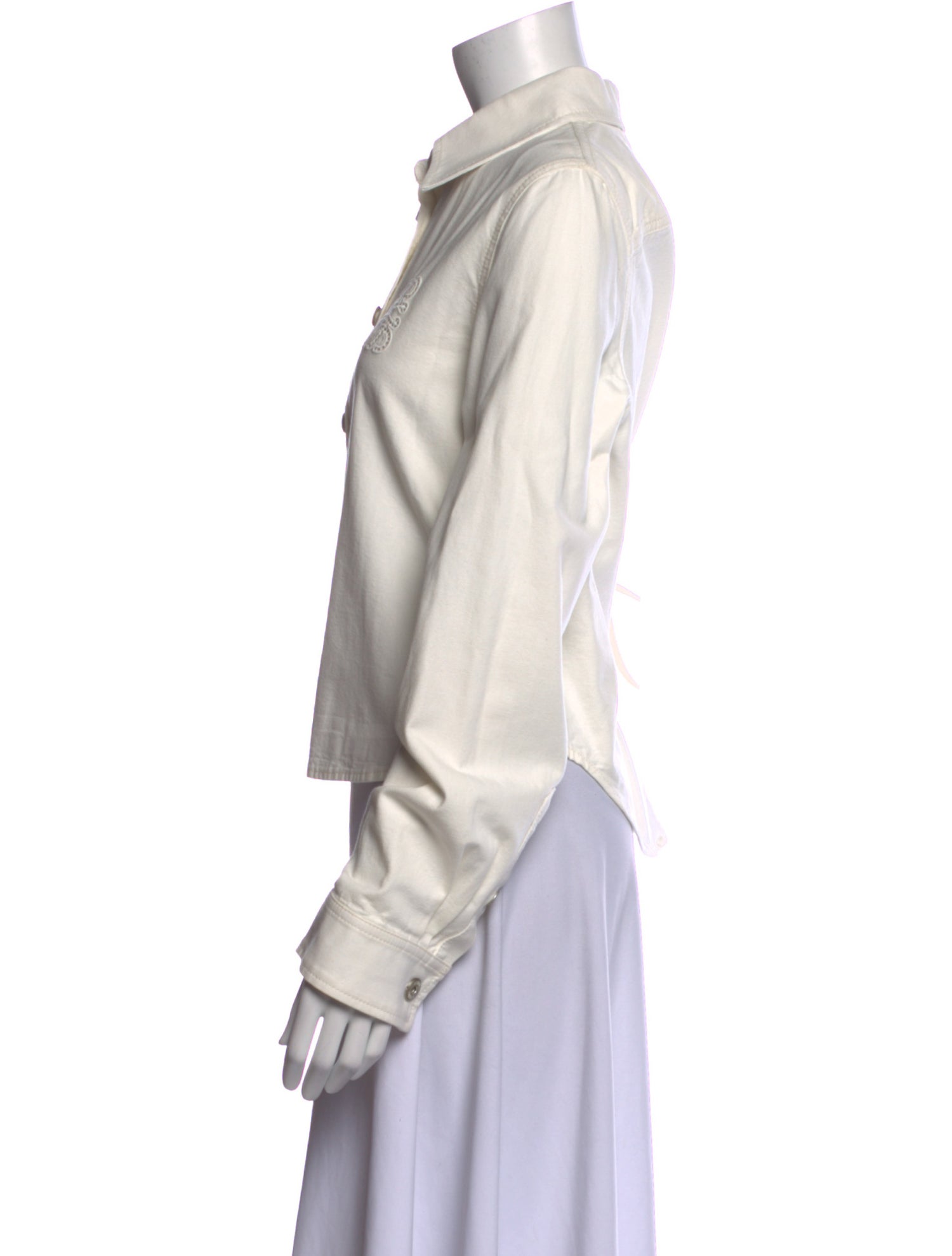 Loewe Paula's Ibiza Long Sleeve Button-Up Top