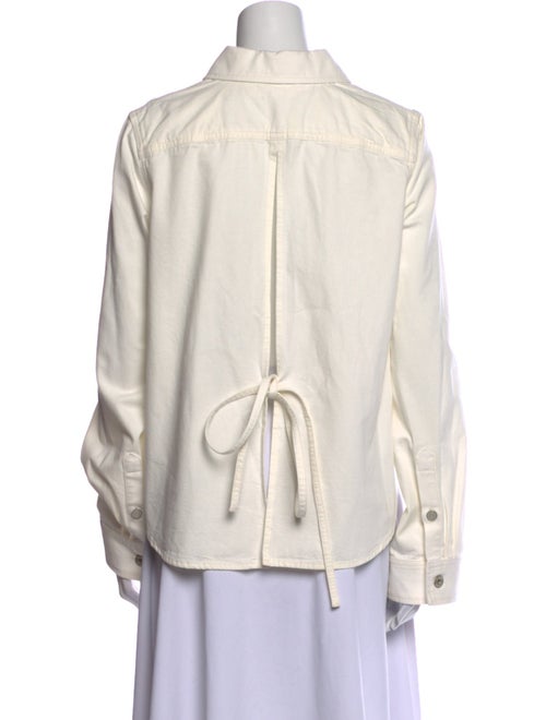 Loewe Paula's Ibiza Long Sleeve Button-Up Top