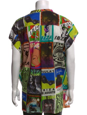 Loewe Paula's Ibiza Printed Short Sleeve Shirt