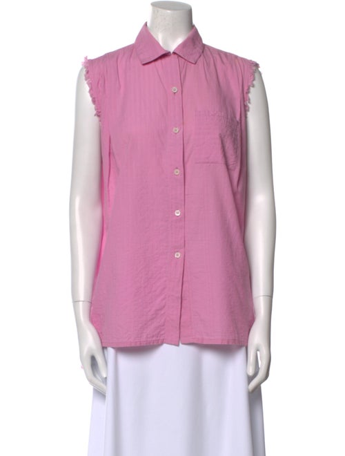 Loewe Paula's Ibiza 2021 Sleeveless Button-Up Top