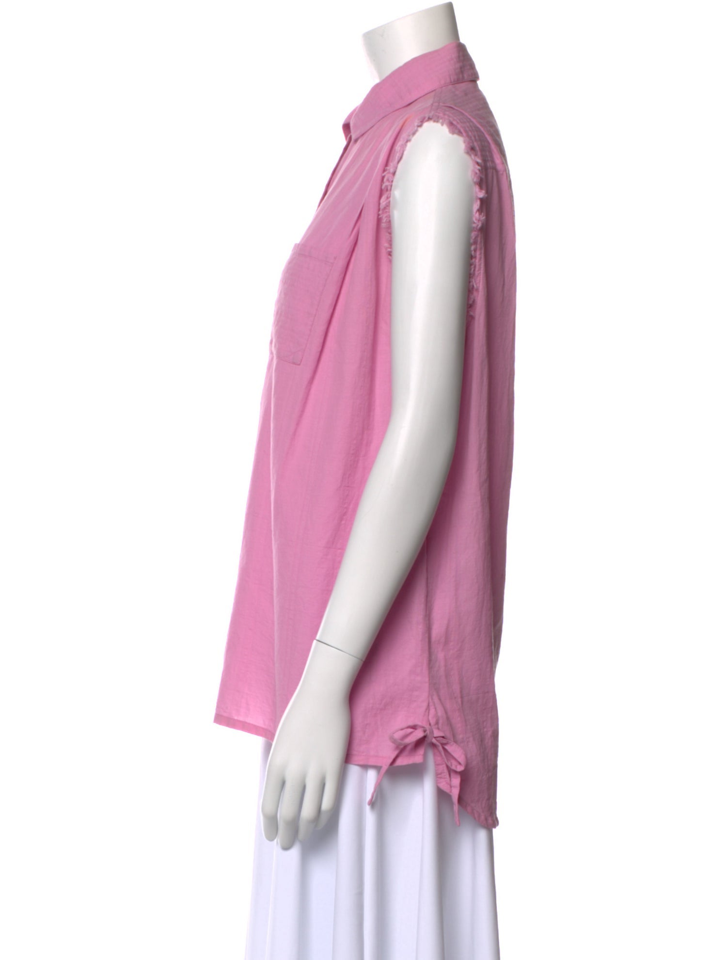 Loewe Paula's Ibiza 2021 Sleeveless Button-Up Top