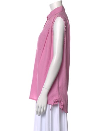 Loewe Paula's Ibiza 2021 Sleeveless Button-Up Top