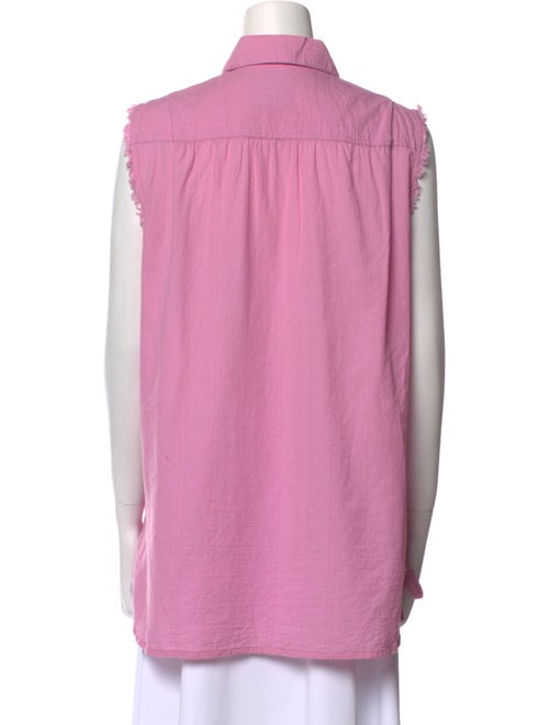 Loewe Paula's Ibiza 2021 Sleeveless Button-Up Top