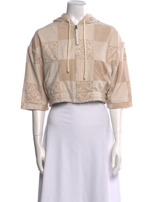 Loewe Paula's Ibiza Graphic Print Crew Neck Sweatshirt