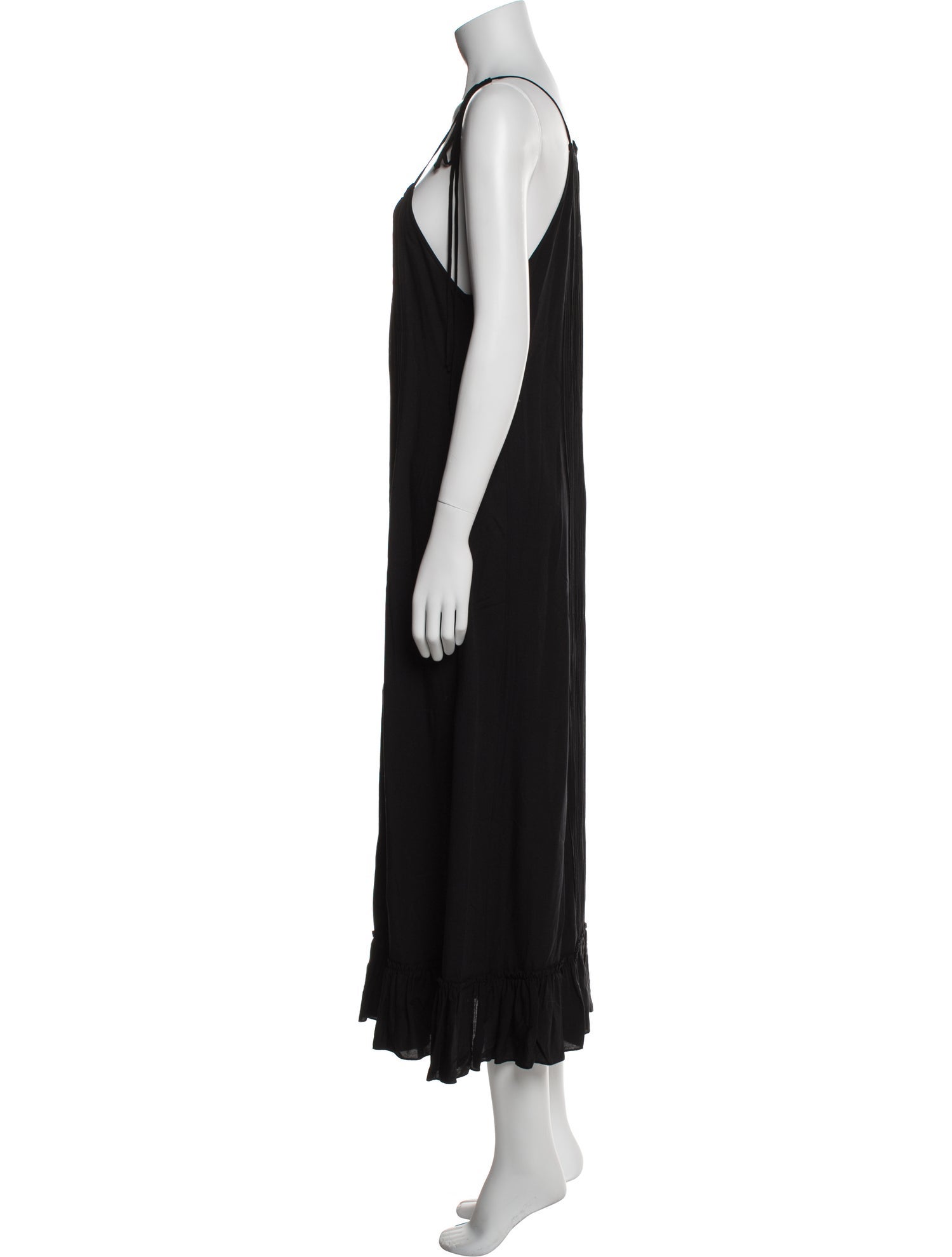 Loewe Paula's Ibiza Scoop Neck Long Dress