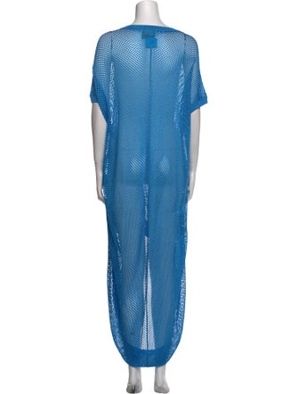 Loewe Paula's Ibiza V-Neck Midi Length Dress