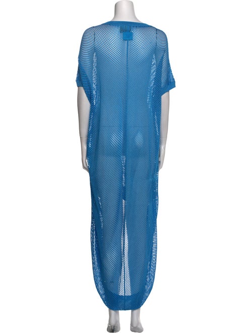 Loewe Paula's Ibiza V-Neck Midi Length Dress