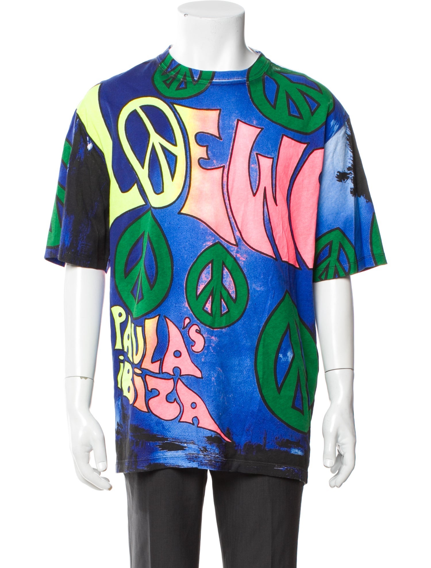 Loewe Paula's Ibiza Paula's Peace Printed T-Shirt w/ Tags