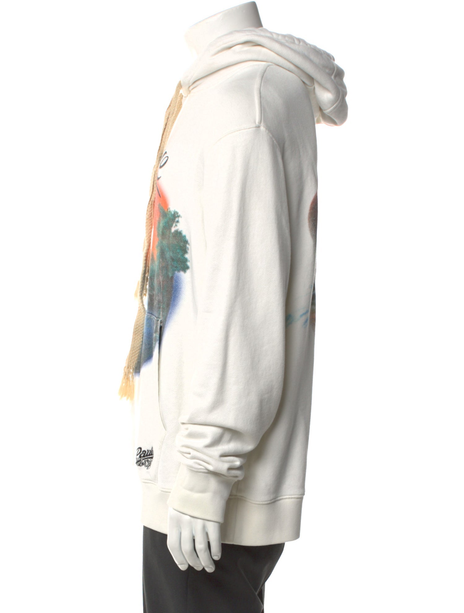 Loewe Paula's Ibiza Graphic Print Crew Neck Hoodie