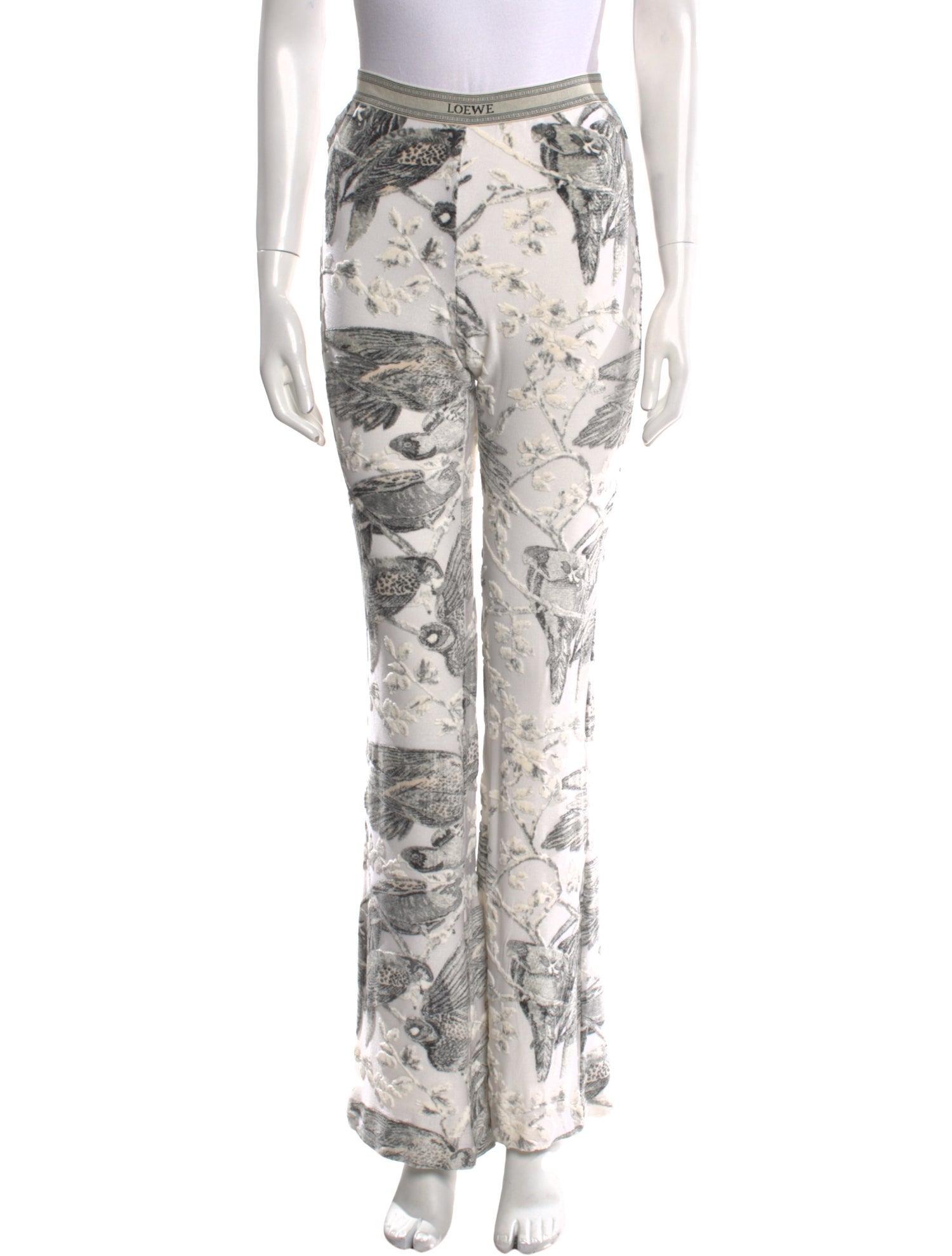 Loewe Paula's Ibiza Parrot Wide Leg Pants