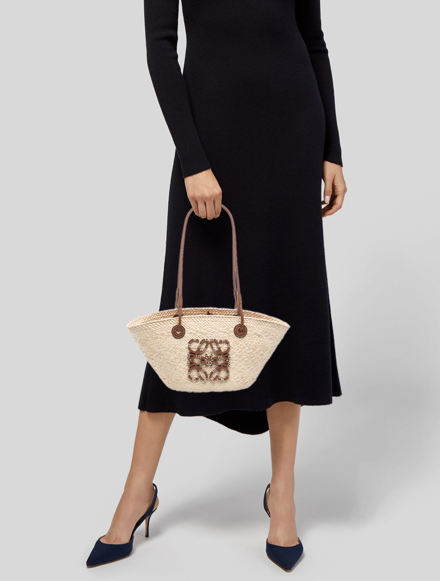 Loewe Paula's Ibiza Straw Loewe Basket w/ Tags