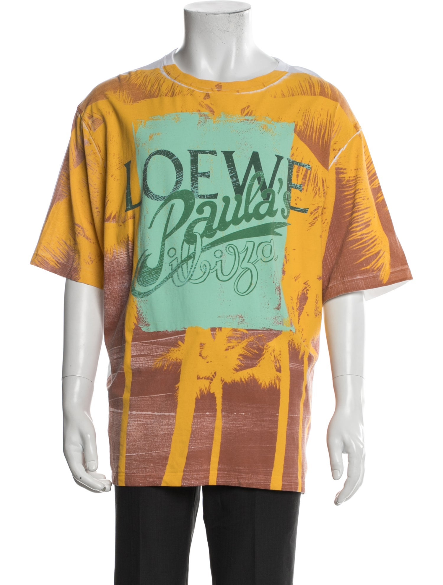 Loewe Paula's Ibiza 2022 Palm Print T-Shirt