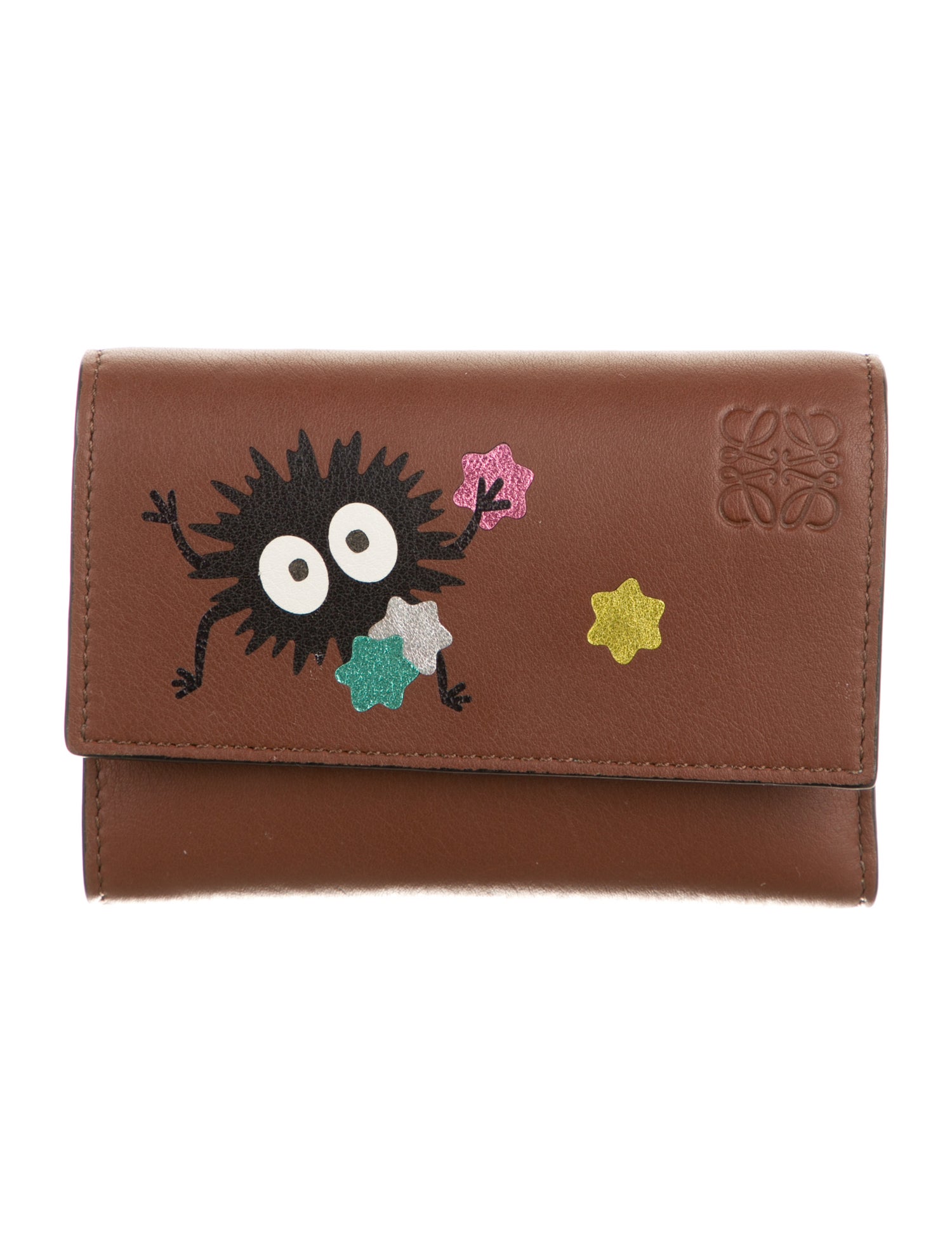 LOEWE x Studio Ghibli 2021 Leather Compact Wallet