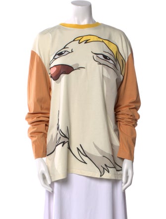 LOEWE x Studio Ghibli Graphic Print Bateau Neckline Sweatshirt