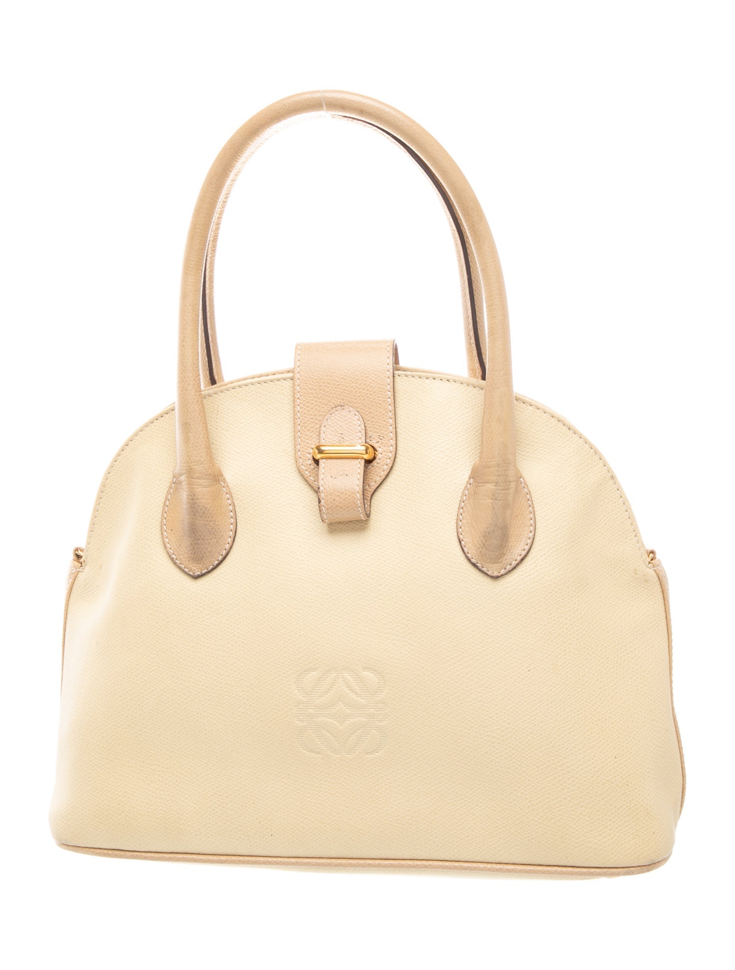 Loewe Leather Top Handle Bag Vintage