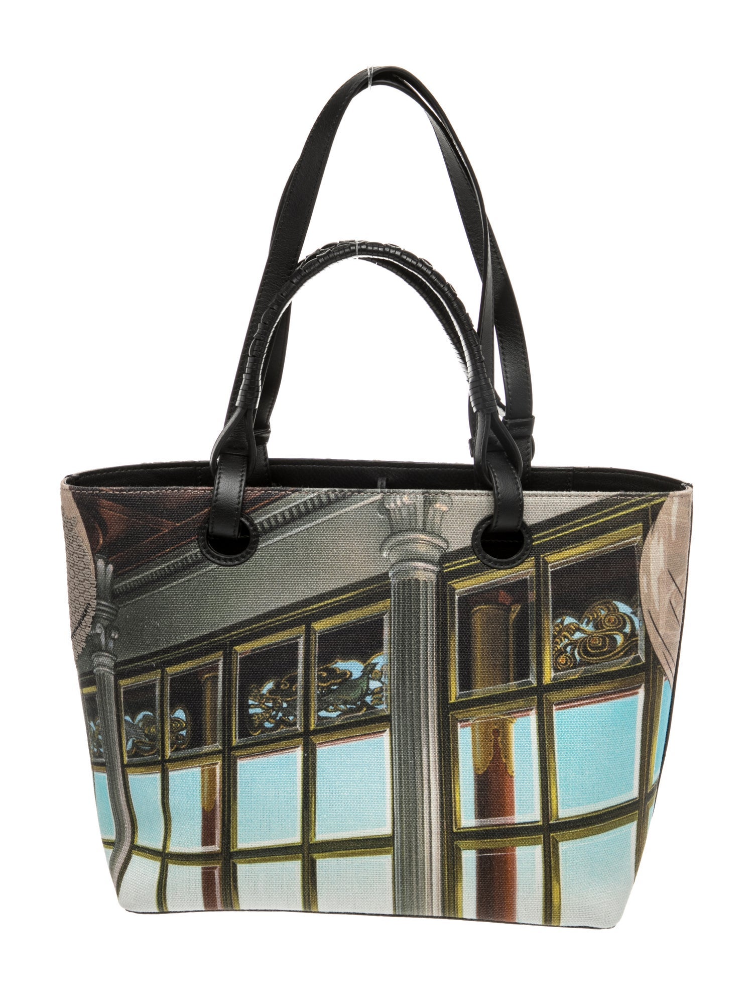 LOEWE x Studio Ghibli Canvas Yubaba Small - Neutrals Totes