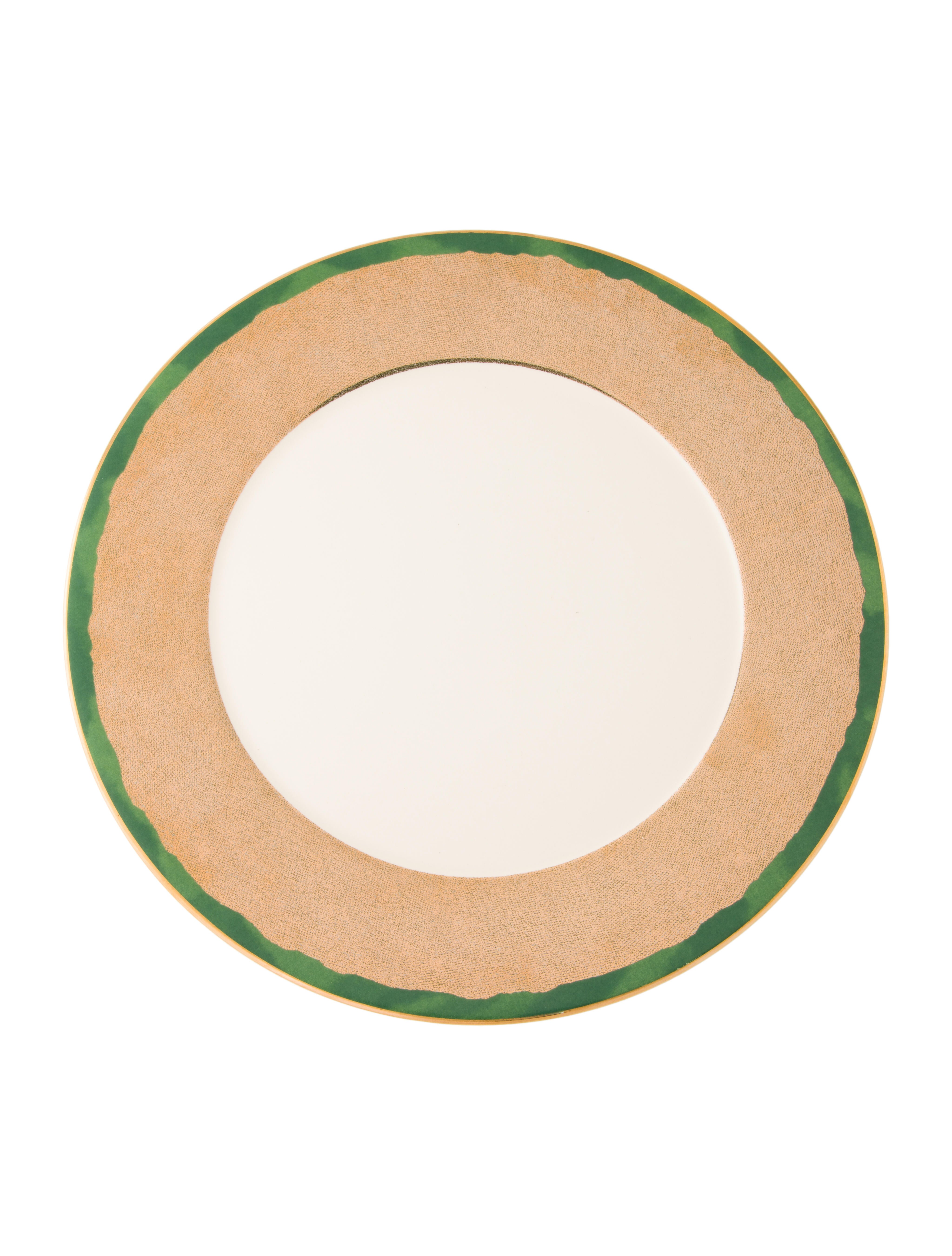 L'Objet Set of 4 Fortuny Dinner Plates