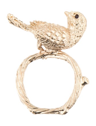 L'Objet Set of 4 Bird Napkin Rings