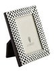 L'Objet Braid Platinum Picture Frame, 3" x 4"