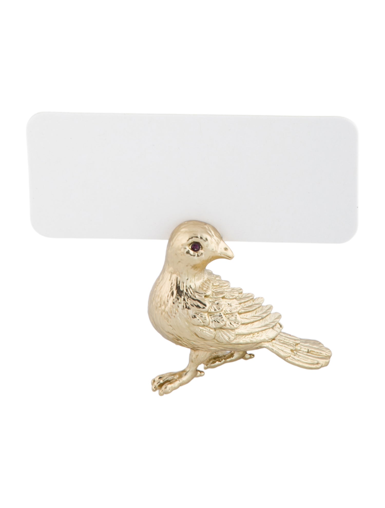 L'Objet Set of 6 Bird Place Card Holders