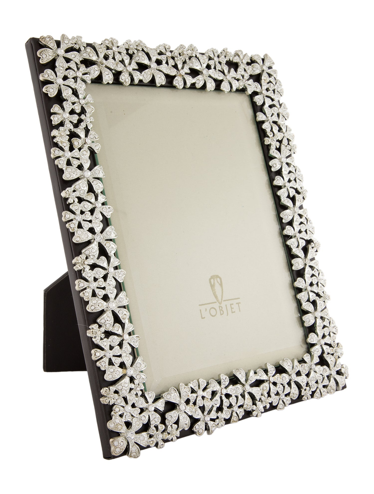 L'Objet Garland Swarovski® Crystal Picture Frame, 5x7"