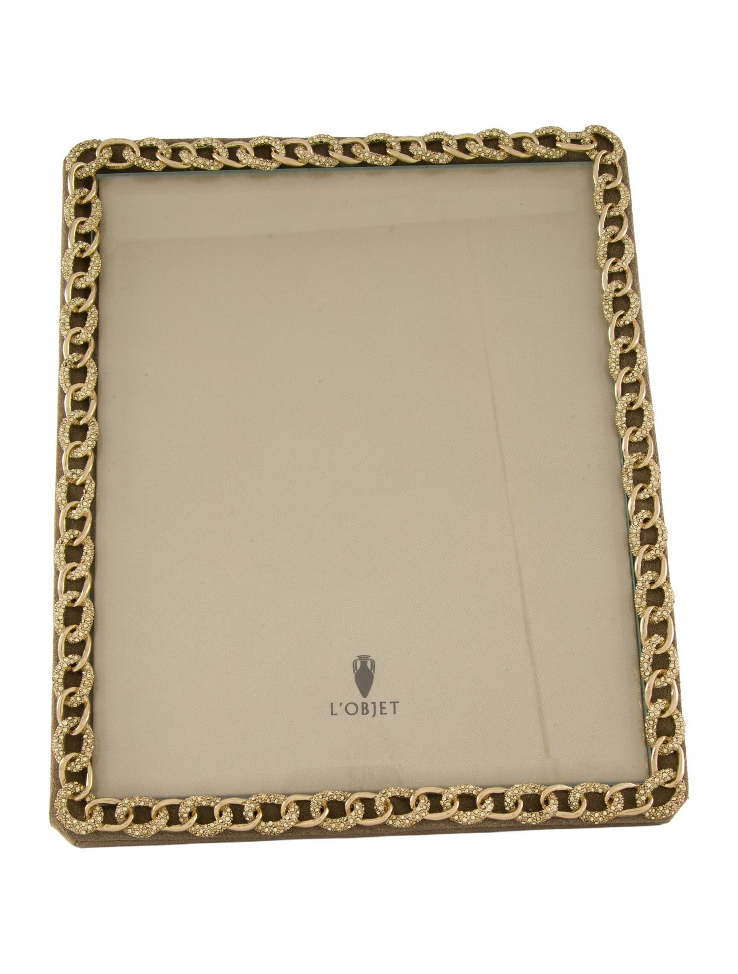 L'Objet Curb Chain Picture Frame