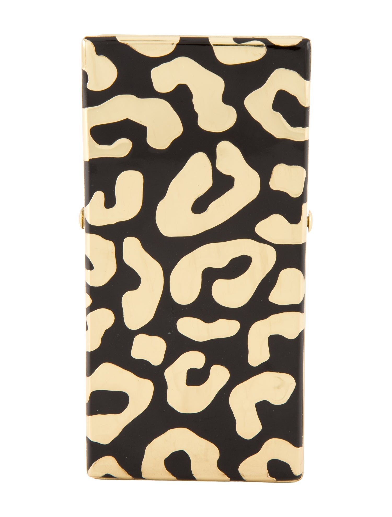 L'Objet Gold Leopard Clip