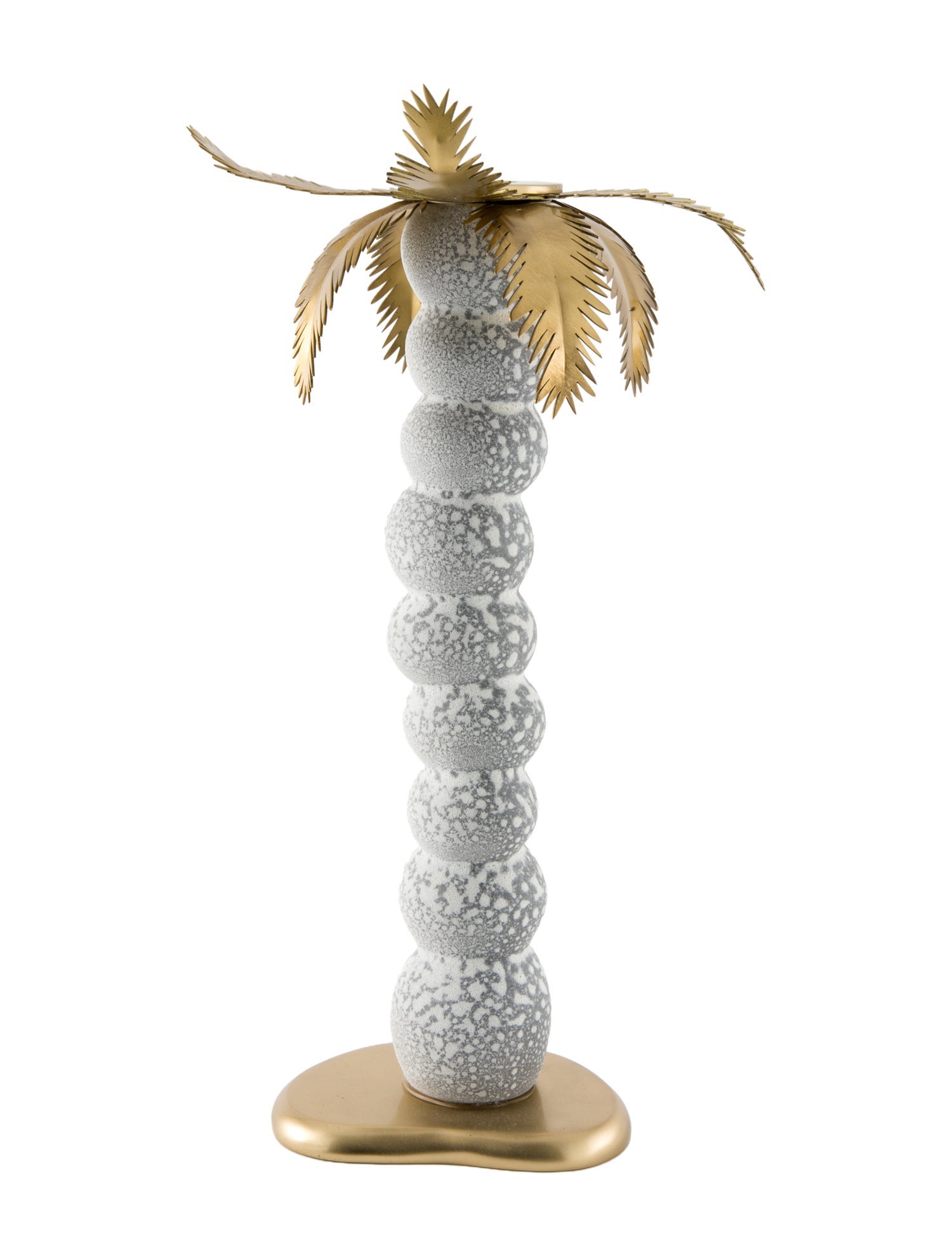 L'Objet Haas Large Mojave Palm Candlestick