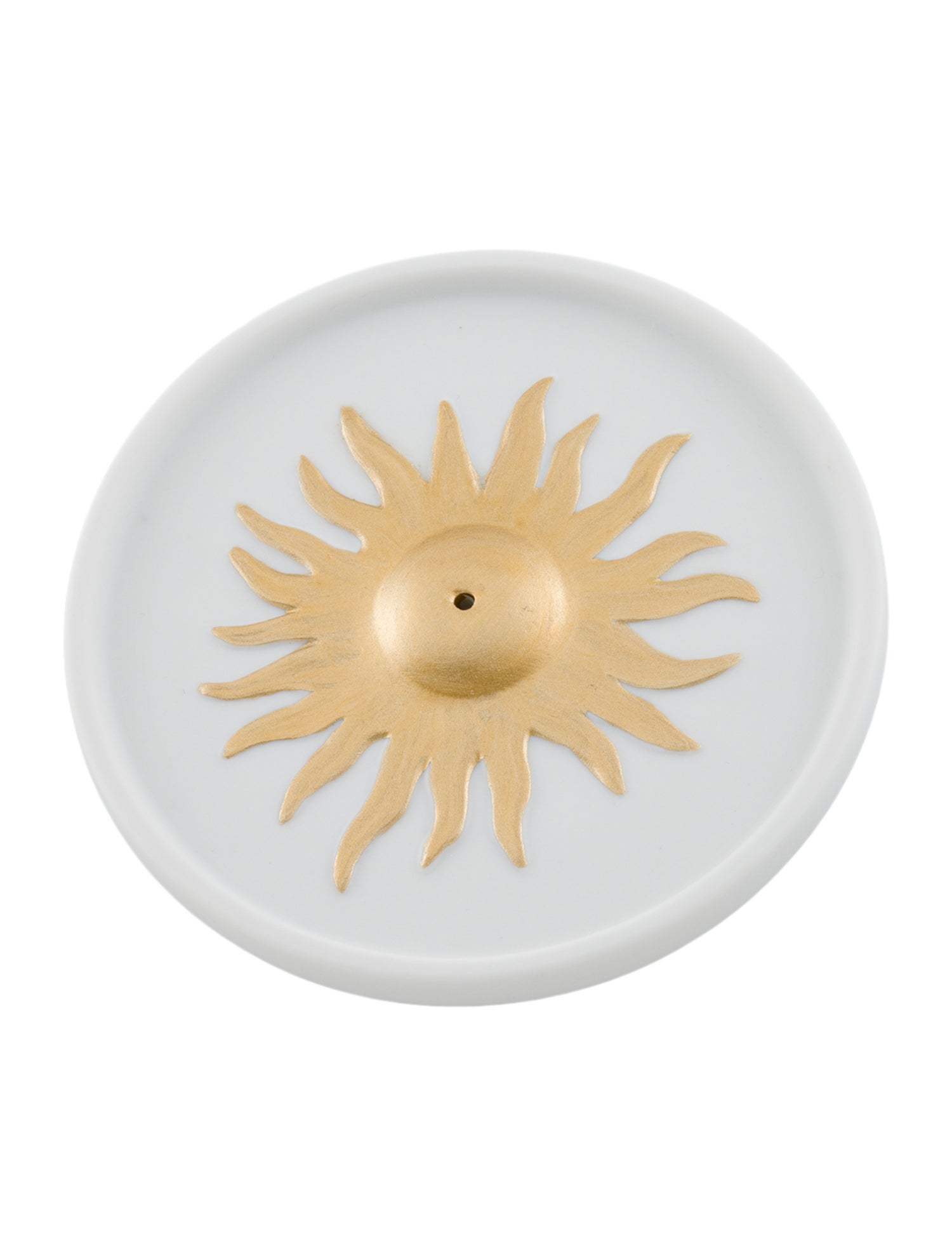 L'Objet Porcelain Soleil Incense Holder w/ Tags