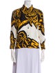 Louis Vuitton x FORNASETTI 2021 Silk Button-Up Top