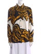 Louis Vuitton x FORNASETTI 2021 Silk Button-Up Top