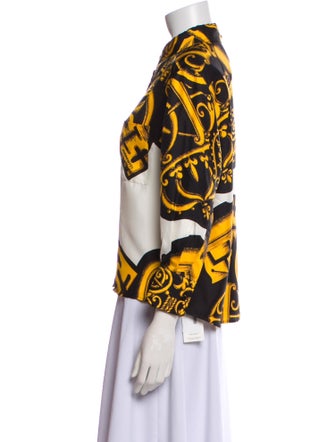 Louis Vuitton x FORNASETTI 2021 Silk Button-Up Top