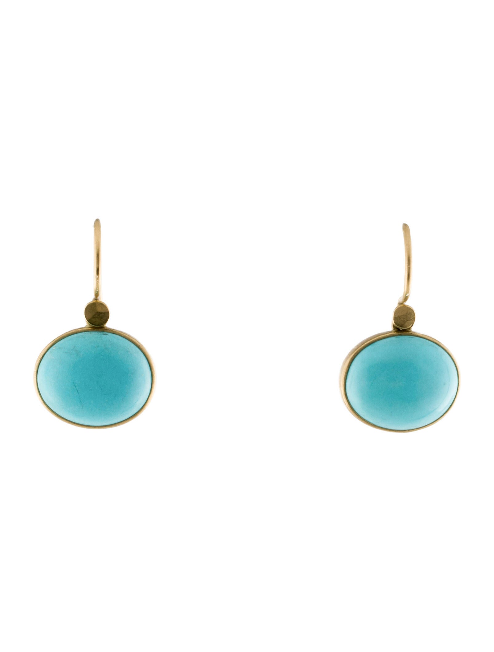 Lola Brooks 14K Turquoise Drop Earrings