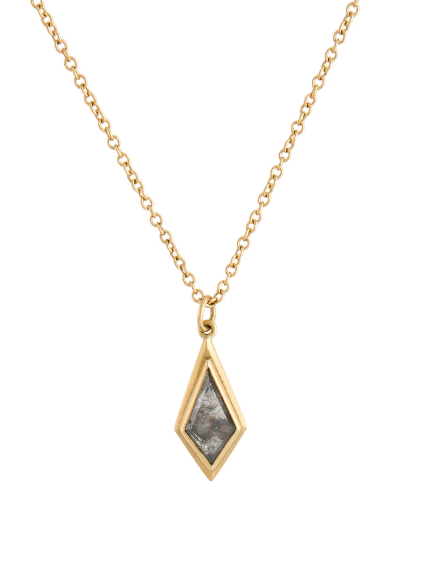 Lola Brooks 18K Diamond Kite Pendant Necklace