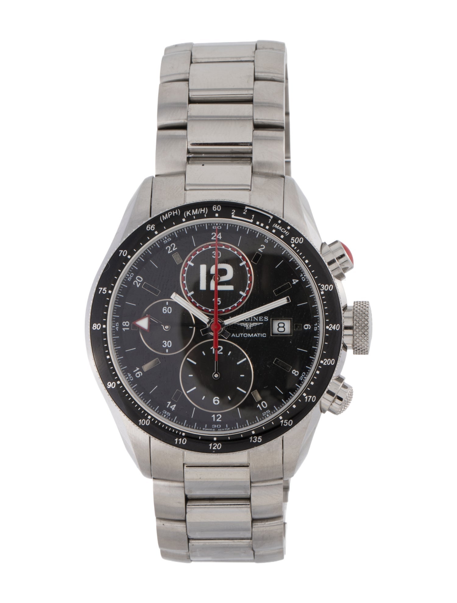 Longines GrandeVitesse Chronograph GMT Watch