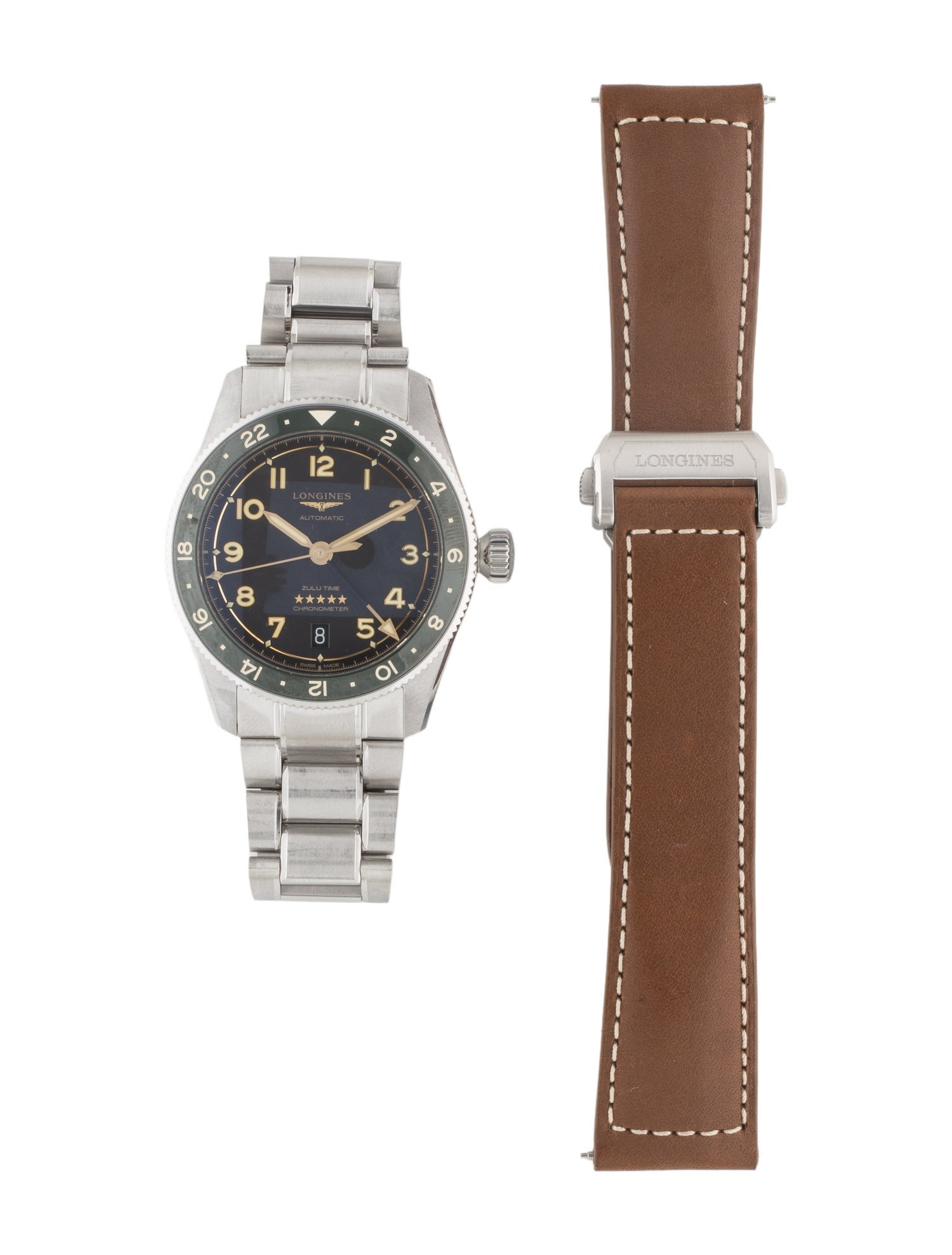 Longines Spirit Zulu Time Watch