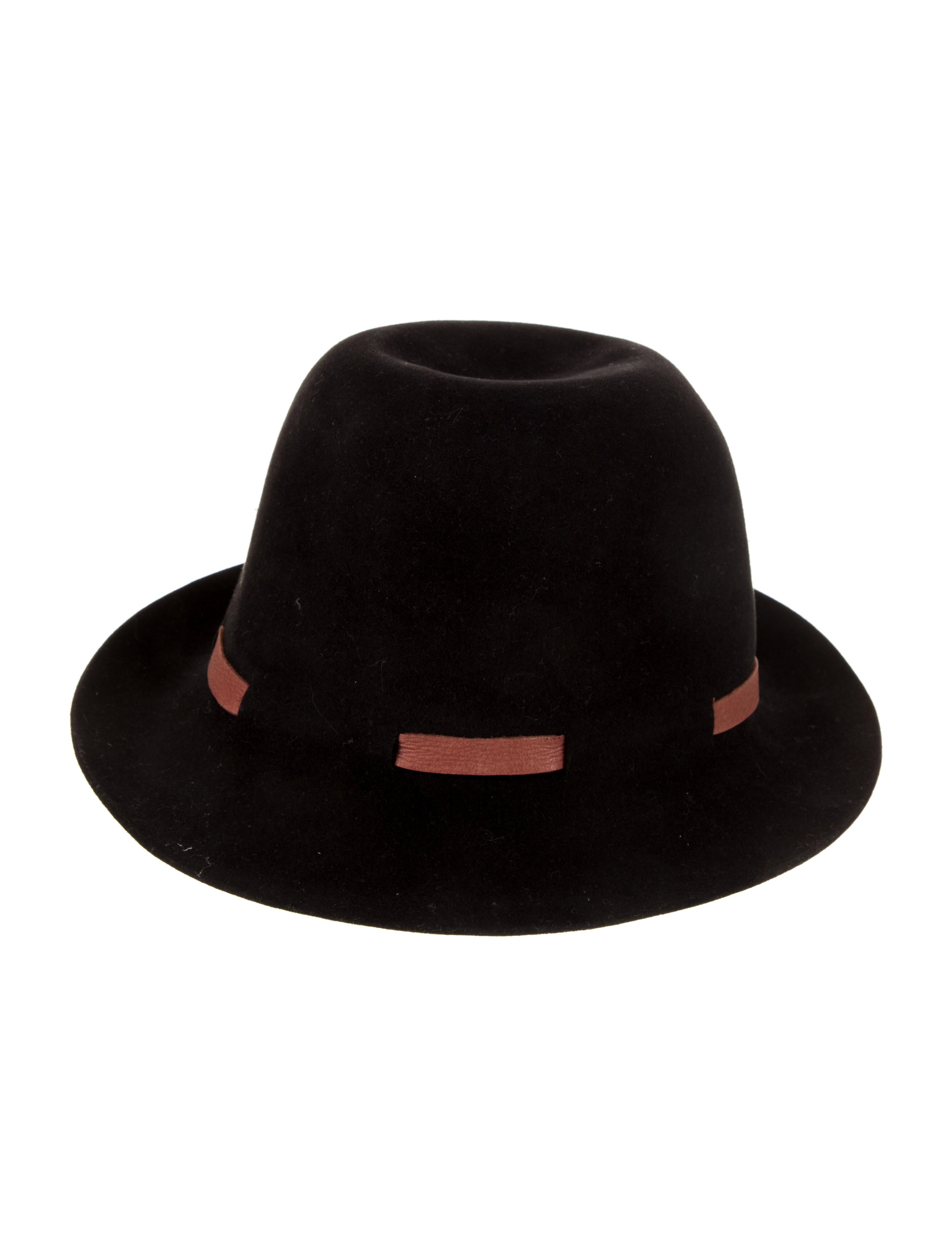 Loro Piana Felt Bucket Hat Black Hats, Accessories LOR122027 The