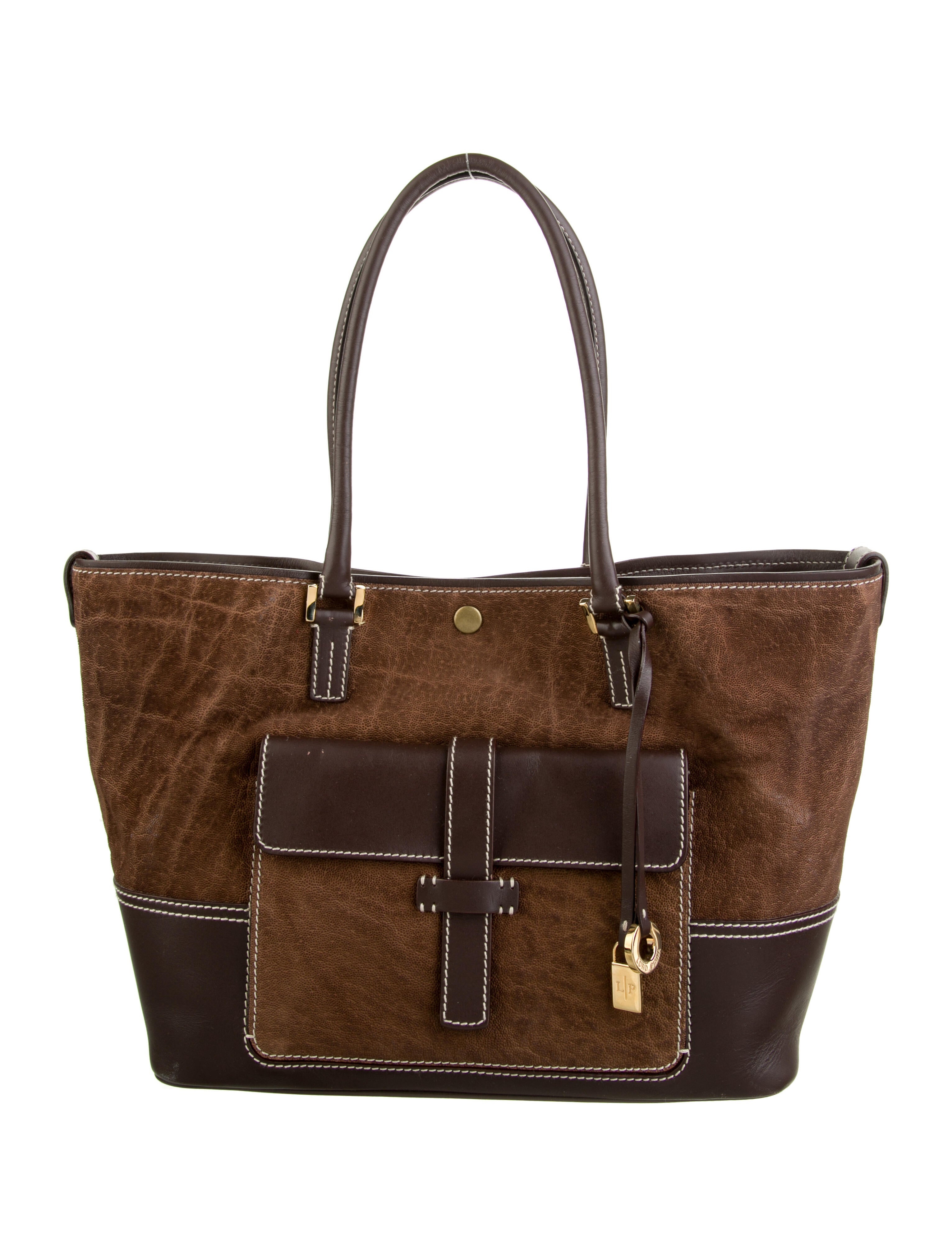 Loro Piana Leather Bucket Bag Brown Bucket Bags, Handbags LOR132203