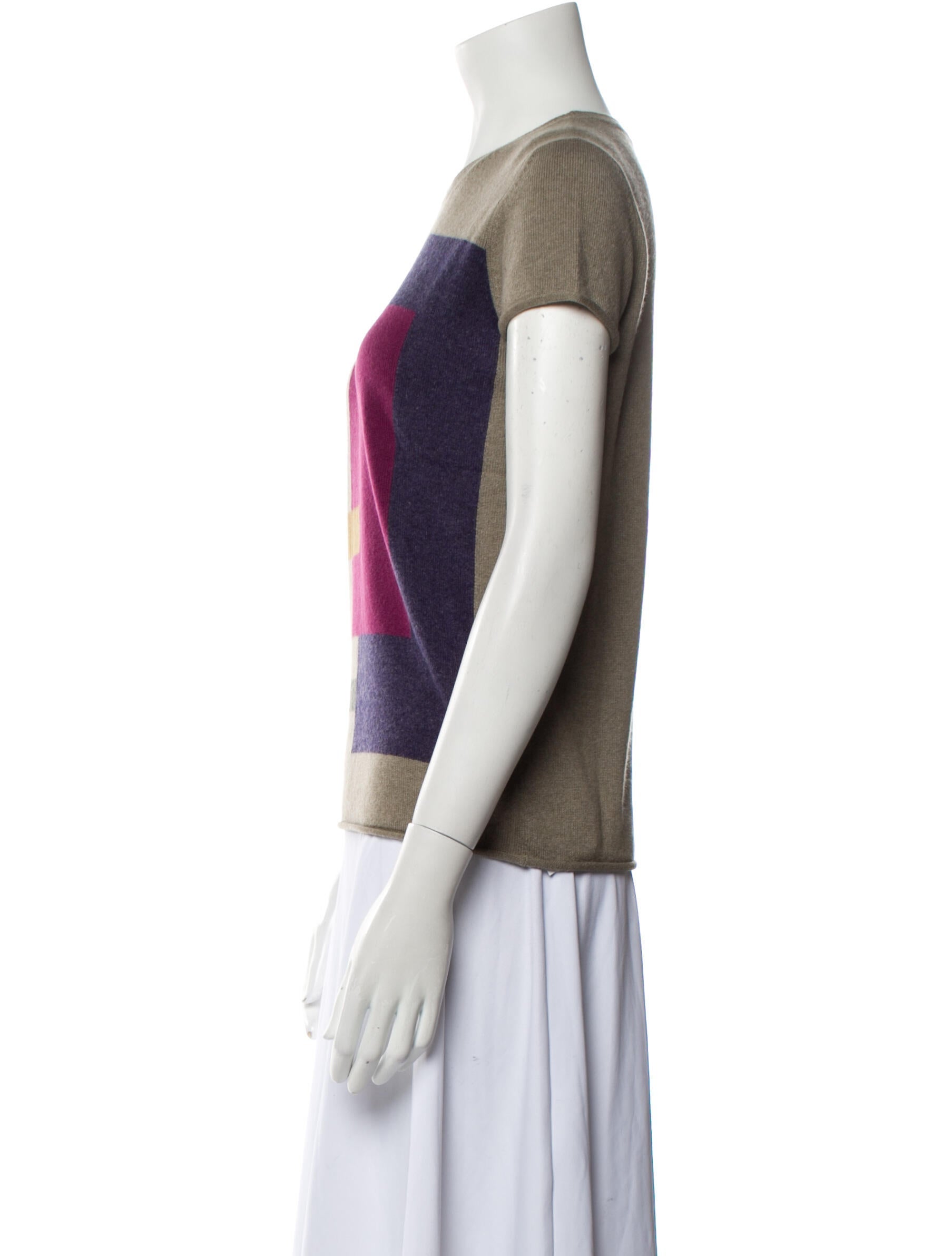 TRENDYOL Damen Strickweste – Figurbetonte Colorblock Weste, Rundhals, Aus Acryl/Polyester