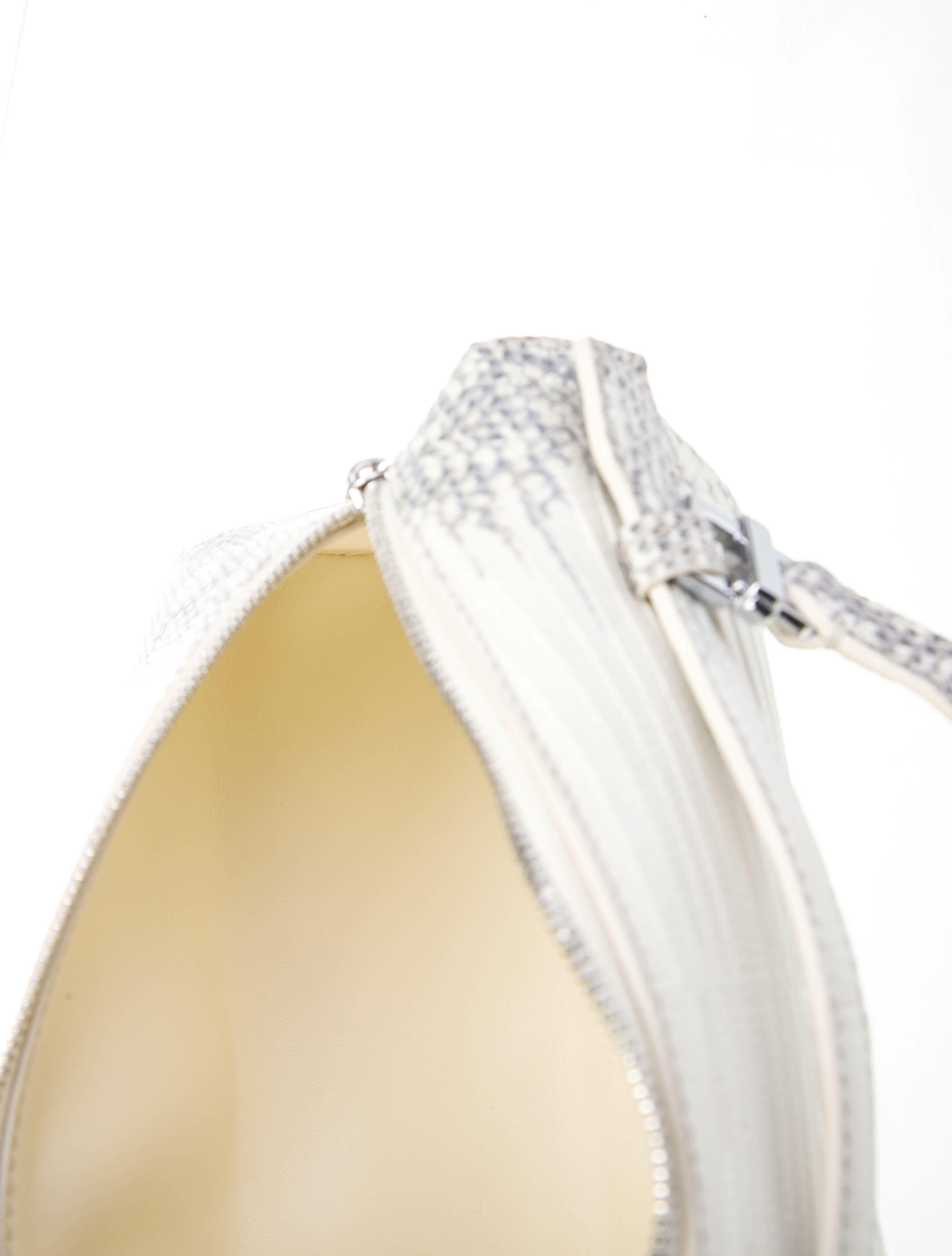 Loro Piana Extra Pouch L19 Lizard Crossbody bag. - Neutrals