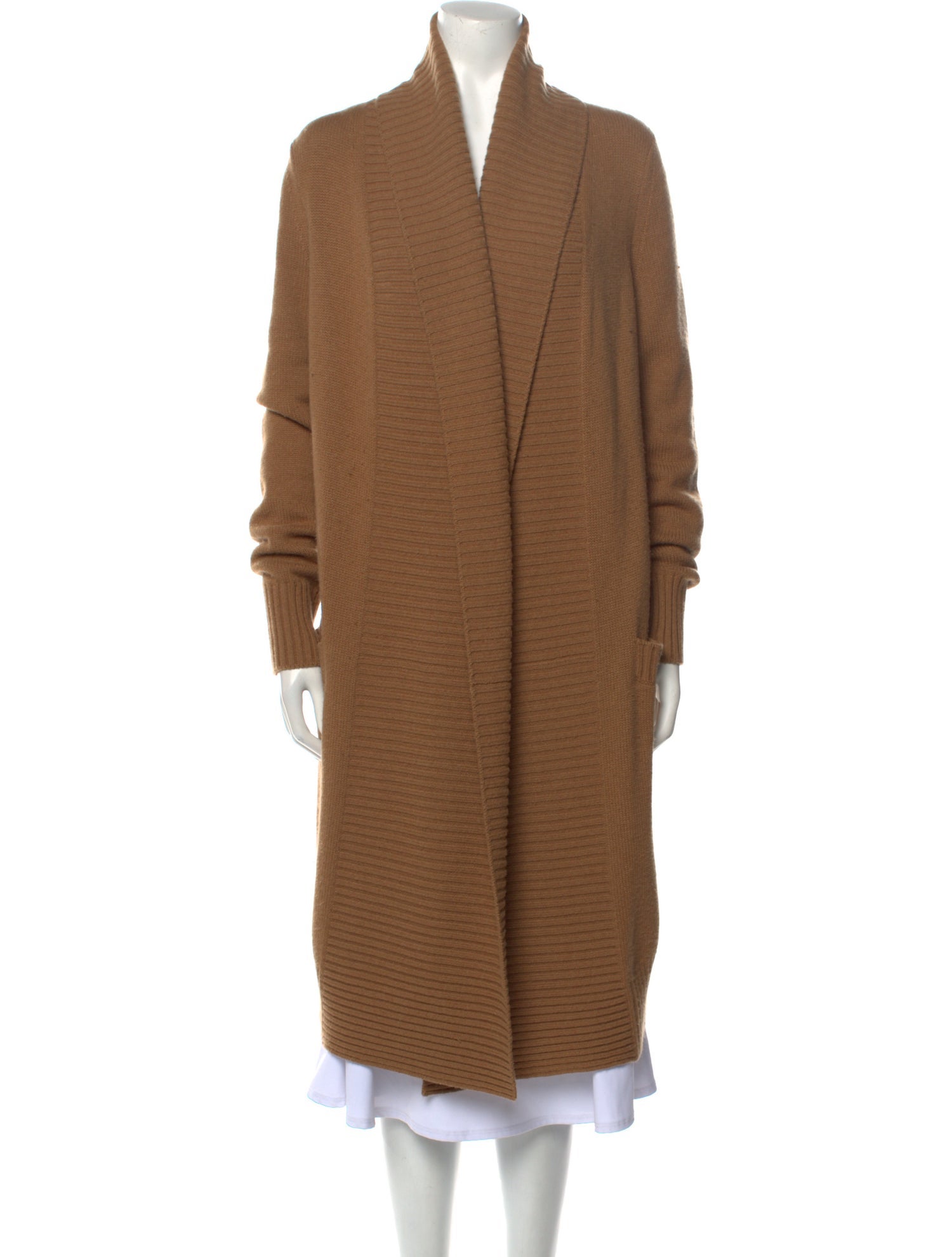 Loro Piana Vicuña Cowl Neck Sweater - Brown Knitwear, Clothing ...