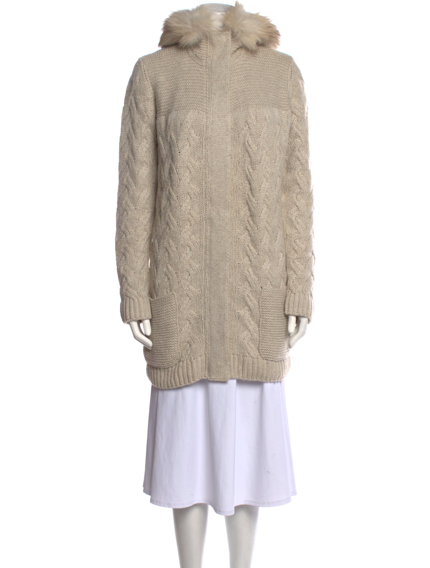 Loro Piana Cashmere Turtleneck Sweater - Neutrals Knitwear, Clothing ...