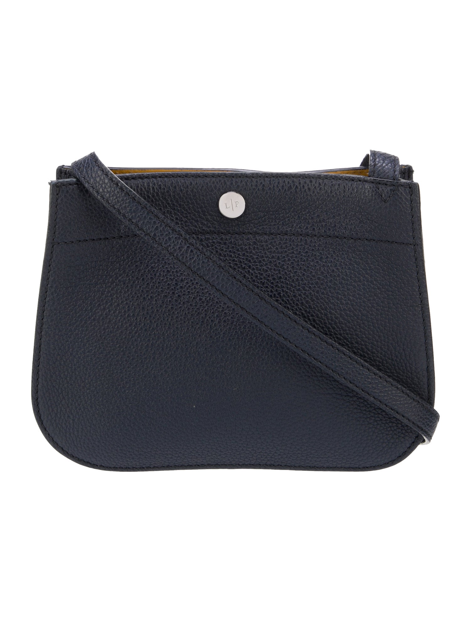 Loro Piana Leather Crossbody Blue Crossbody Bags Handbags LOR157986 The RealReal