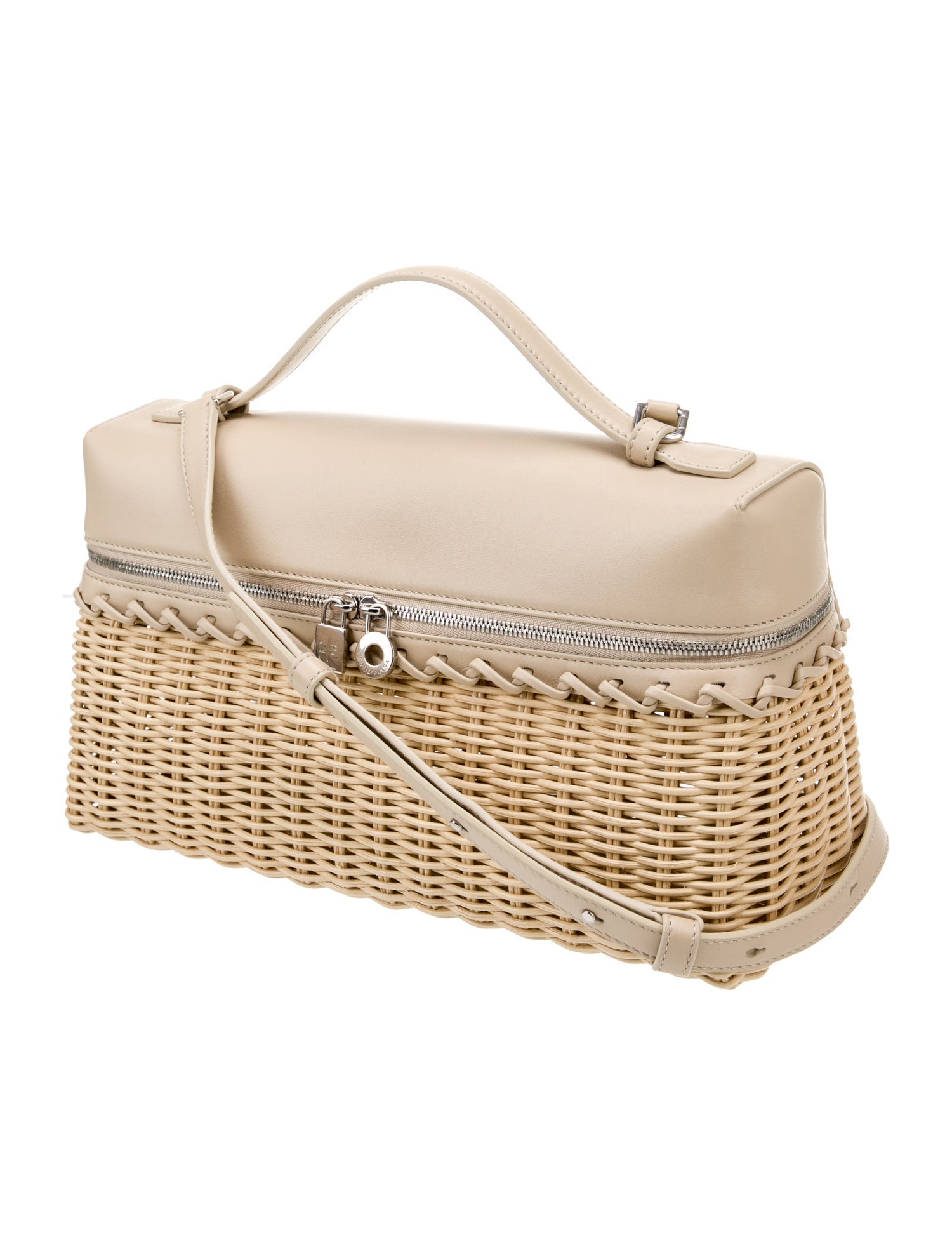 Loro Piana Wicker Extra Pocket L27 - Neutrals Shoulder Bags