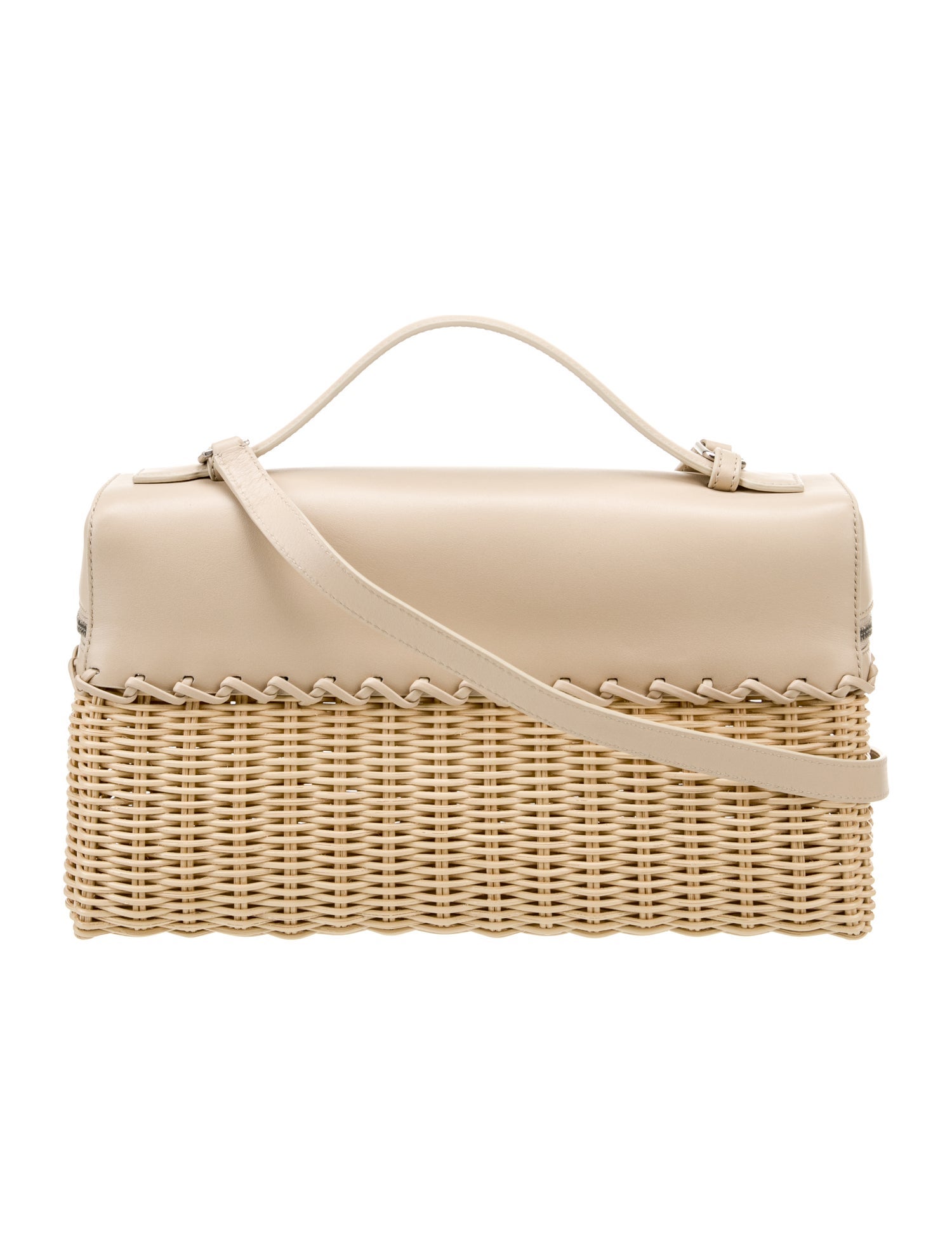 Loro Piana Wicker Extra Pocket L27 - Neutrals Shoulder Bags