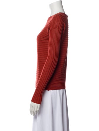 0039 Italy Cashmere Bateau Neckline Sweater