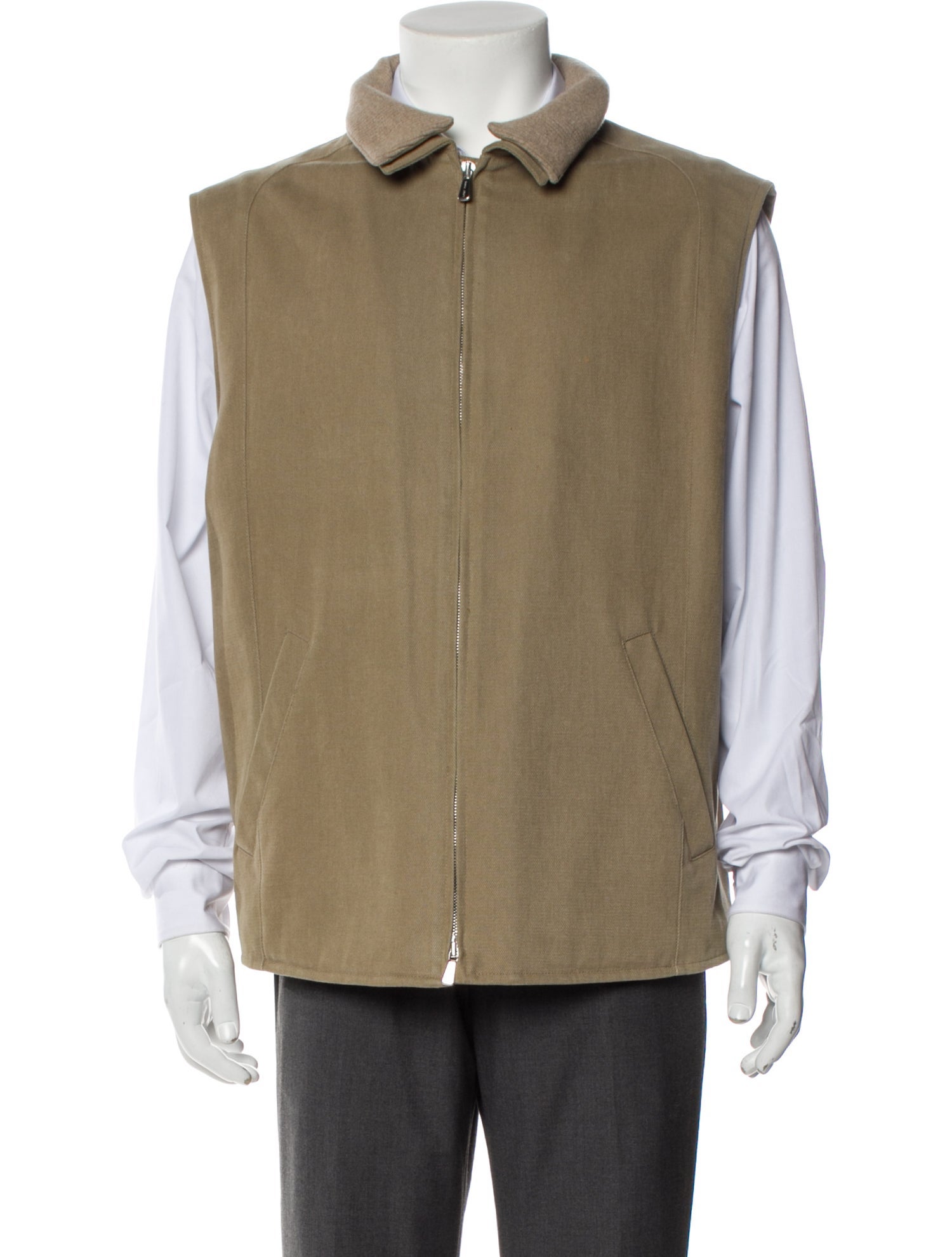 Loro Piana Vest Neutrals Outerwear, Clothing LOR170046 The RealReal
