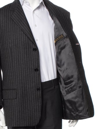 Ing. Loro Piana & C. Wool Striped Blazer