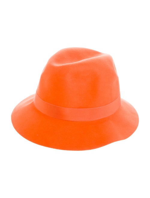 Loro Piana Velvet Felt Fedora Hat